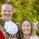 The Mayor and Mayoress of Louth.