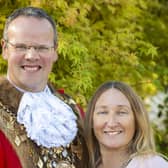 The Mayor and Mayoress of Louth.
