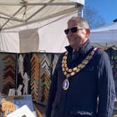 Spilsby Mayor Coun Terry Taylor happy to see the market reopening in town in April.