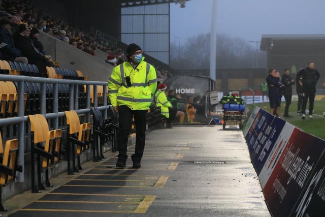 Boston United 4 Kidderminster Harriers 1. Photo: Oliver Atkin