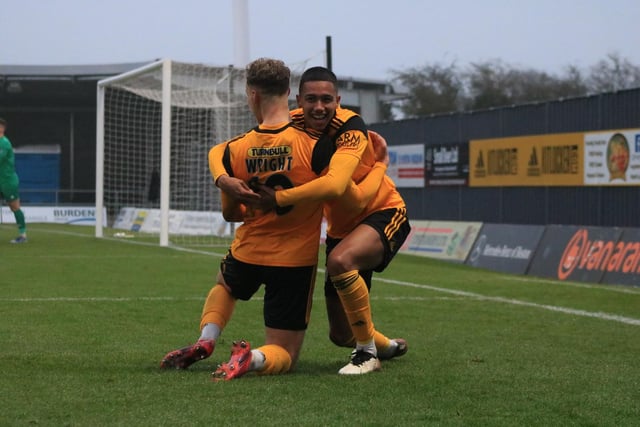 Boston United 4 Kidderminster Harriers 1. Photo: Oliver Atkin