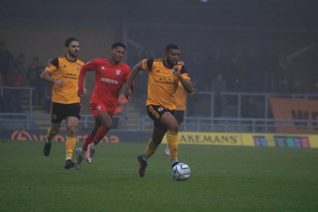 Boston United 4 Kidderminster Harriers 1. Photo: Oliver Atkin