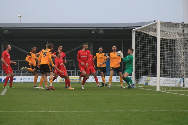 Boston United 4 Kidderminster Harriers 1. Photo: Oliver Atkin