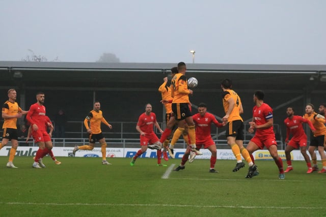 Boston United 4 Kidderminster Harriers 1. Photo: Oliver Atkin
