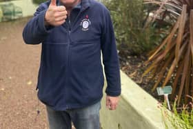 Paul Scott gives the news a thumbs up. EMN-211220-104805001