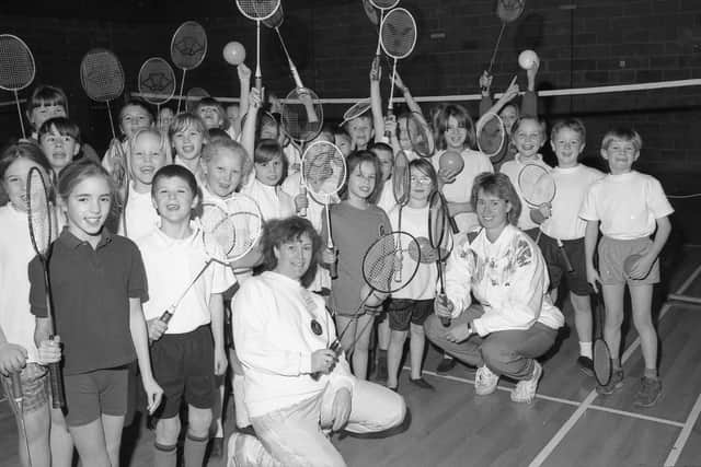 The Peter Paine Sports Centre 25 years ago.