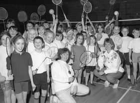 The Peter Paine Sports Centre 25 years ago.