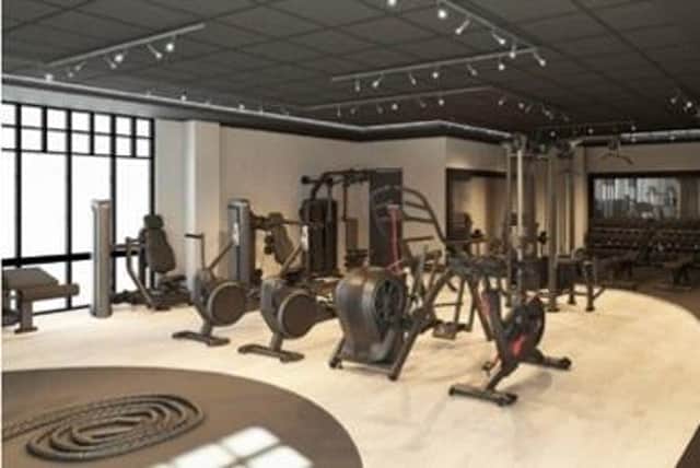 The new look gym at Belton Woods Hotel. EMN-211223-123520001