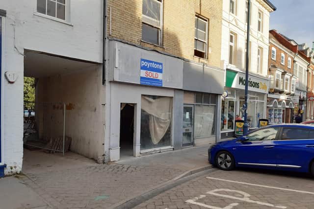 8-10 Wide Bargate, the future home of Cash Converters, as it was in October.