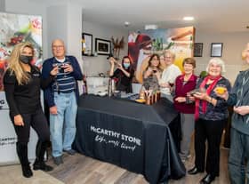 Cocktail making at McCarthy Stone's Gibson Court in Woodhall Spa. EMN-211229-095511001