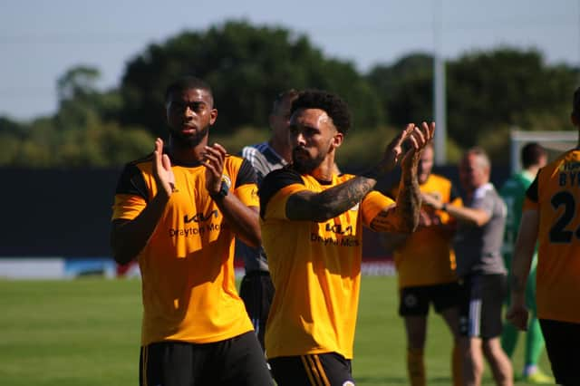 Jay Rollins (right) and Keenan Ferguson. Photo: Oliver Atkin