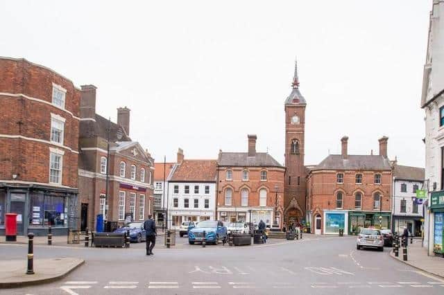 Louth town centre. (Photo: John Aron)