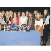 Senior prize-winners at Kesteven and Sleaford High School.