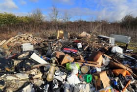 Fly-tipping reached a record level in North Kesteven last year, figures show. Photo: PA EMN-211224-161159001