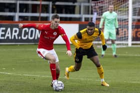 Boston beat Brackley 2-1 in the FA Trophy earlier this season. Photo: Glenn Alcock