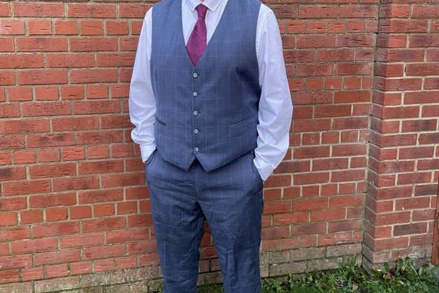Rob Bee has won Mr Sleek at Horncastle Slimming World. EMN-211229-112724001