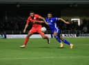 Boston United 1 Brackley Town 3. Photo: Oliver Atkin