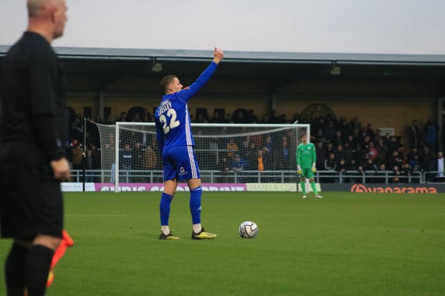 Boston United 1 Brackley Town 3. Photo: Oliver Atkin