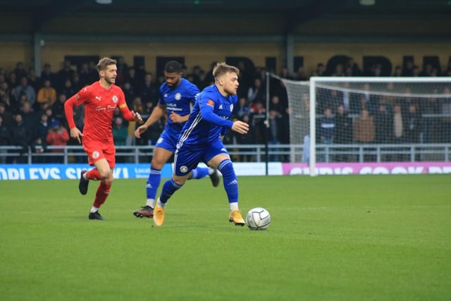 Boston United 1 Brackley Town 3. Photo: Oliver Atkin