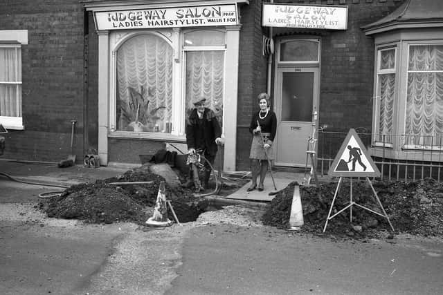 The scene in Main Ridge, Boston, in late 1976.