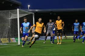 Boston United 2 Alfreton Town 3. Photo: Oliver Atkin