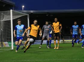 Boston United 2 Alfreton Town 3. Photo: Oliver Atkin