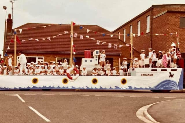 Ivan used his artistic skills to design the theatre school's carnival floats.