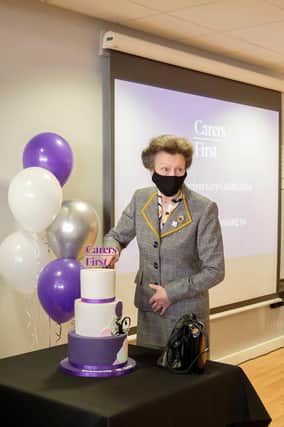 Her Royal Highness The Princess Royal at Carers First's 30th birthday. EMN-220501-093930001