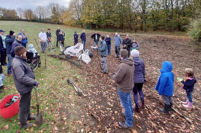 Tree planting at Caistor EMN-220501-093715001