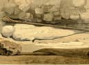 A picture of William Lynwode’s coffin