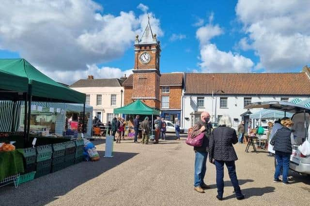 Wainfleet Market is moving indoors for the winter.