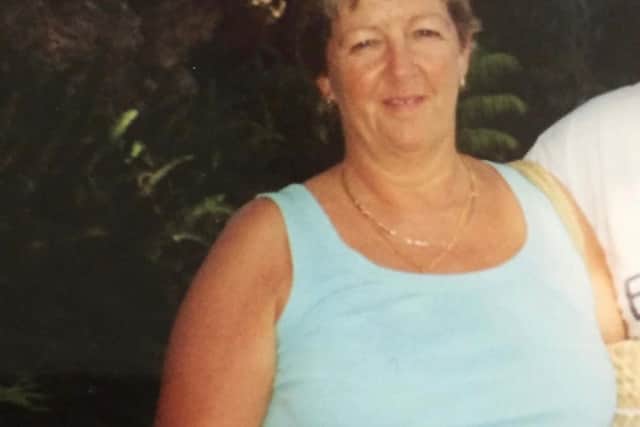 Janet before joining Slimming World.