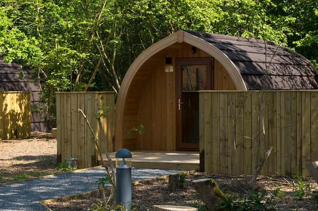 Oak Tree Pods at Woodthorpe Leisure Park