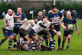 Match action by Wayne Lagden.