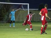 Horncastle Town pulled off a shock result. Photo: Oliver Atkin