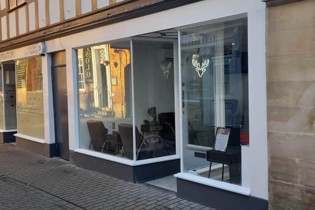 The new beauty, piercing and tattoo salon on Market Street, Sleaford. EMN-221201-114457001
