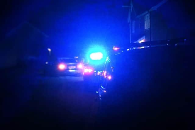 A motorist was arrested in the Sleaford area last night for drink driving, after a collision. Photo: PC Jimmy Conway EMN-220114-095201001