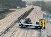 The A1 between Wansford and Stamford closed this morning.