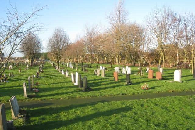 Trusthorpe Cemetery.