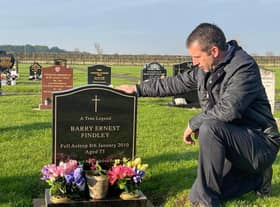 Coun Ady Findley, who regularly visits the graves of his family, says the DEFRA regulations are morally wrong.
