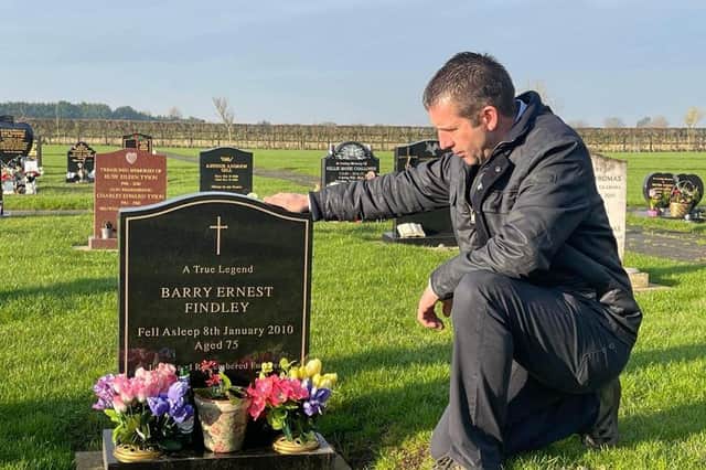 Coun Ady Findley, who regularly visits the graves of his family, says the DEFRA regulations are morally wrong.