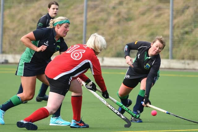 Louth Hockey Club ladies beat Barnsley. Photo: Wayne Lagden