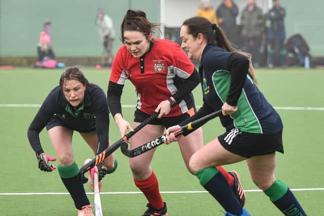 Louth Hockey Club ladies beat Barnsley. Photo: Wayne Lagden