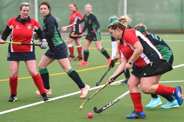Louth Hockey Club ladies beat Barnsley. Photo: Wayne Lagden