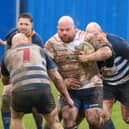 Wayne Scupham scored Boston's try. Photo: Wayne Lagden