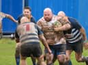 Wayne Scupham scored Boston's try. Photo: Wayne Lagden