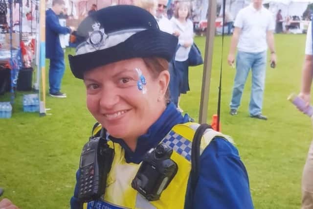 PCSO Michelle Collins is well-known for her work in Skegness.