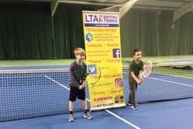 Mini tennis returned following Covid restrictions.