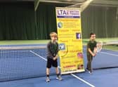 Mini tennis returned following Covid restrictions.