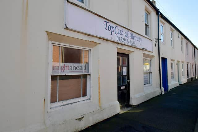 Plans for the former hair salon on Billingborough High Street. EMN-220122-172321001